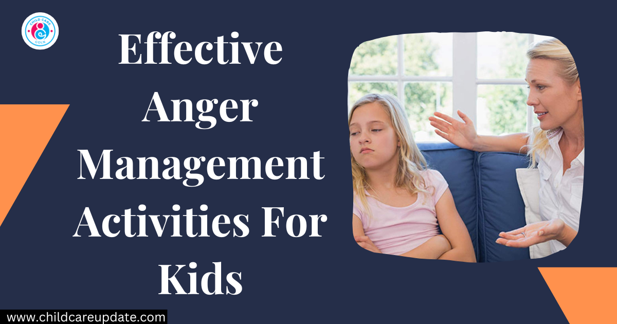 anger management activities for kids