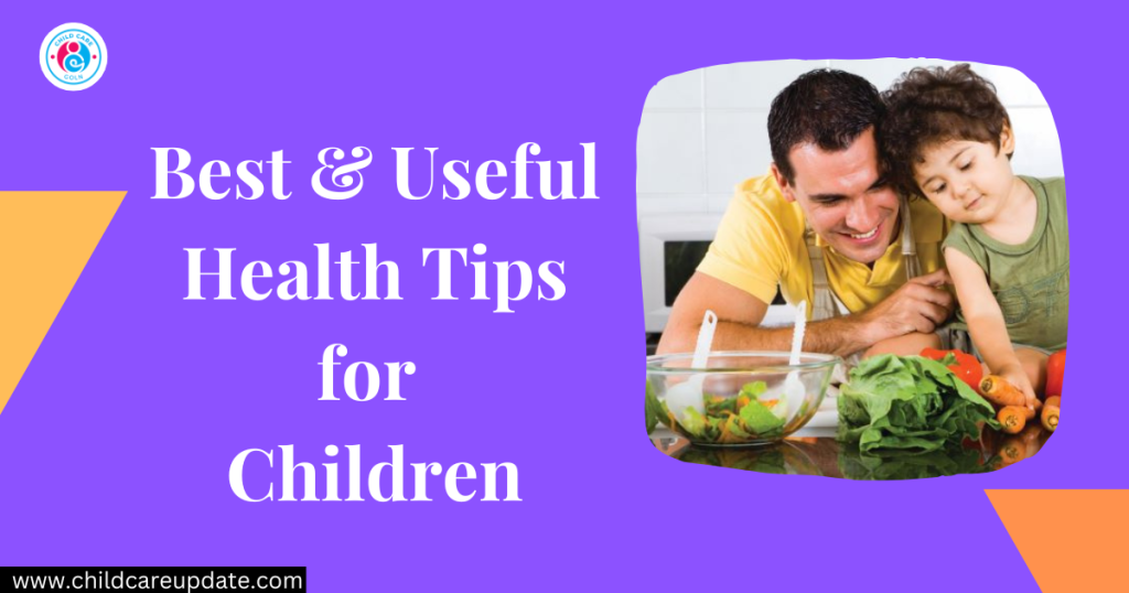 health tips for children