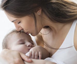 handling and holding a newborn