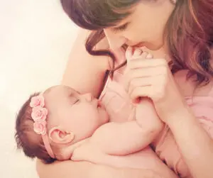 handling and holding a newborn
