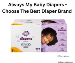 Always my baby diaperd